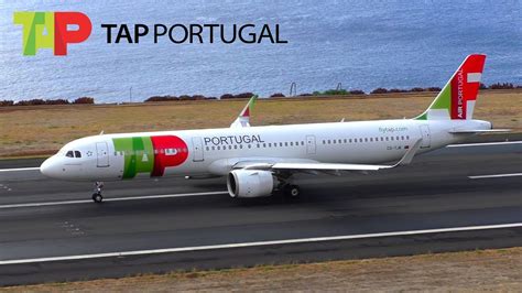 TAP Air Portugal Airbus A321 NEO CS TJK Landing And Takeoff At