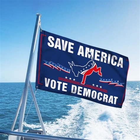 Biden Grommet Flag Save America Vote Democrat BNN504GF Flagwix