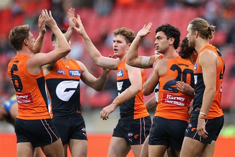 GWS Giants Vs Gold Coast Suns Tips Giants To Secure Their Sixth Win