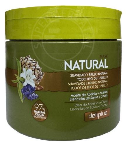 Deliplus Mascarilla Natural 97 Origen Natural 400ml Hair Mask