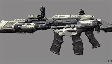 Futuristic Bullpup Assault Rifles