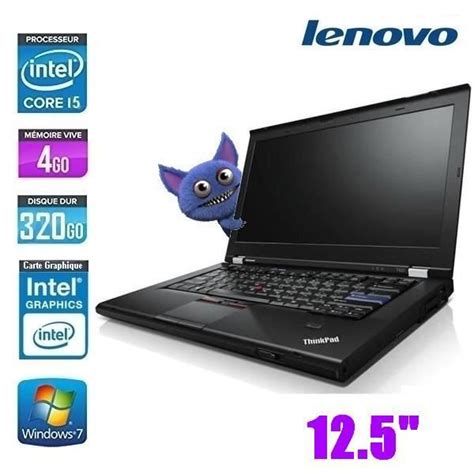 Lenovo Thinkpad X220 Core I5 2520m 25ghz Cdiscount Informatique