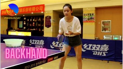 Learn The Basic Backhand Serve In Table Tennis Pingsunday