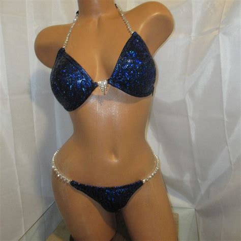 Cariesposingsuits Swim Copy Competition Npc Bikini Posing Suit