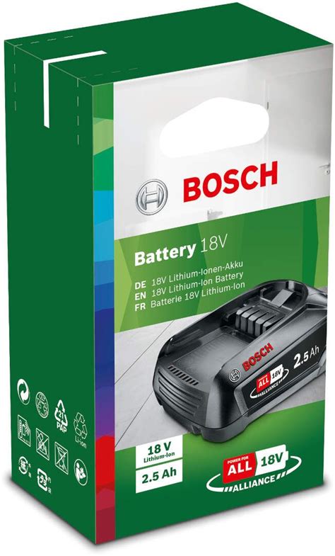 Akumulator Baterija Li Ion 18V 2 5Ah Bosch 1600A005B0 D A B S Alati