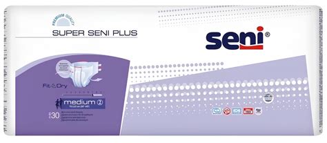 Seni Super Plus, подгузники для взрослых (M), 30 шт. купить по выгодной ...