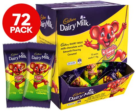 72 X Cadbury Caramello Koala 15g Emega Australia