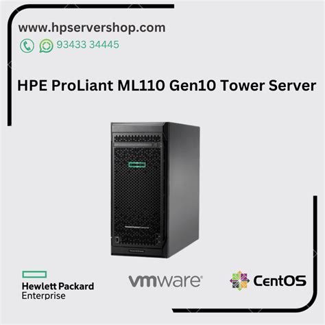 HPE ProLiant ML110 Gen10 Tower Server Best Price In India HP Server Shop