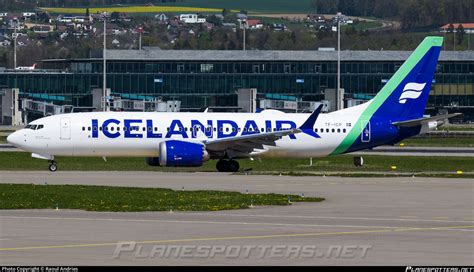 Tf Icp Icelandair Boeing Max Photo By Raoul Andries Id