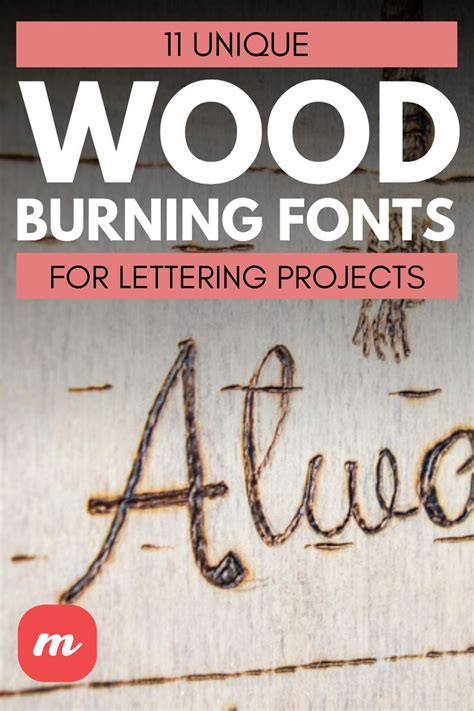 Wood Burning Letter Templates - Printable Word Searches