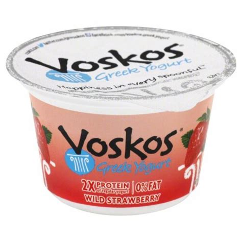 Voskos Strawberry Greek Yogurt Oz Kroger