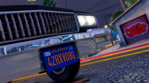 Real California Font & Plates - GTA5-Mods.com