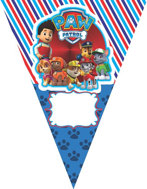 Kit Imprimible Paw Patrol Etsy Mexico Paw Patrol Decorations Paw