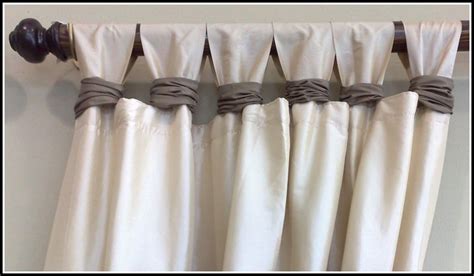 How To Make Tab Top Curtains With Buttons - Curtains : Home Design ...