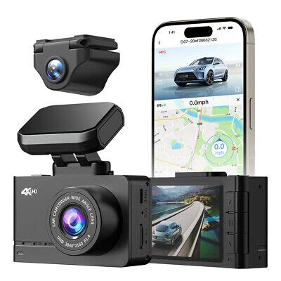 Wolfbox Dash Cams Front And Rear K P Mini Dash Camera App Control