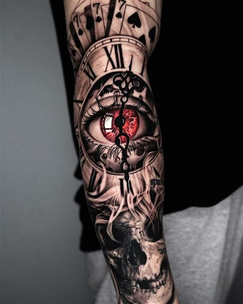 Cool Clock Tattoos Plus Meanings