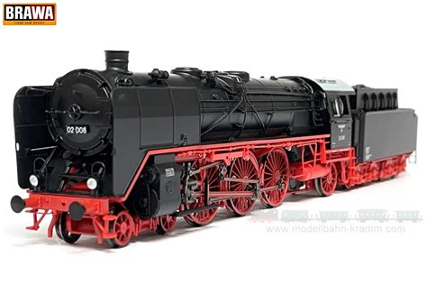 Modellbahn Kramm Brawa 40942 H0 DC Sound Dampflokomotive BR 02 Der DRG