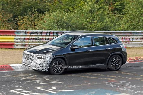 2023 Mercedes-Benz GLA Struts Its Facelifted Stuff At The ‘Ring | Carscoops