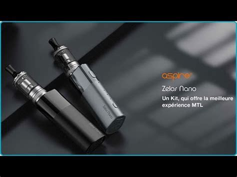 Kit Zelos Nano Aspire Youtube