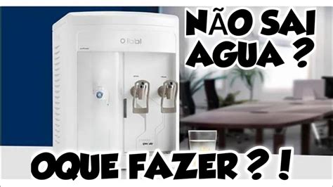 PURIFICADOR IBBL FR 600 NÃO SAI ÁGUA OQUE PODE SER YouTube