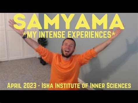 My *INTENSE* Samyama Experience : r/Sadhguru