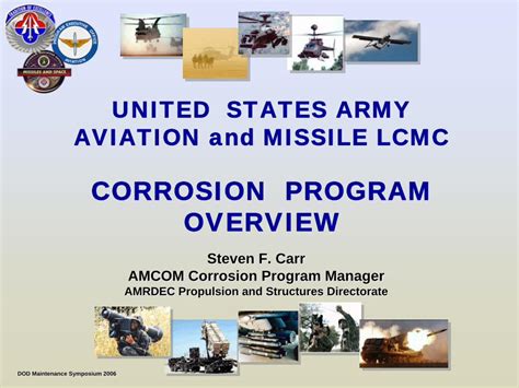 Pdf Corrosion Program Overviewaviation And Missile Lcmc Corrosion