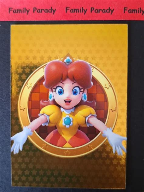 Daisy Carte Panini Nintendo Super Mario Trading Card Collection