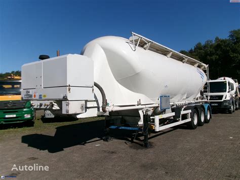 Spitzer Powder Tank Alu 43 M3 1 Comp Compressor Cement Tank Trailer