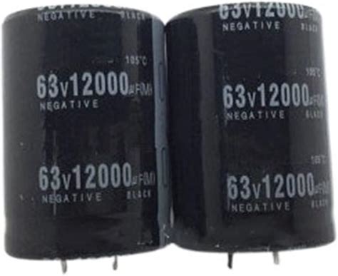 Amazon MANGAO 10pcs 63v 12000uf Electrolytic Capacitor Radial