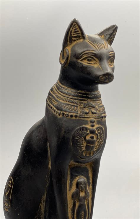 Statue De Chat Gyptien Bastet D Esse De L Egypte Antique Fait Main