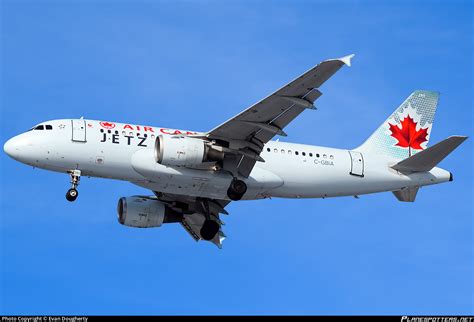 C GBIA Air Canada Jetz Airbus A319 114 Photo By Evan Dougherty ID