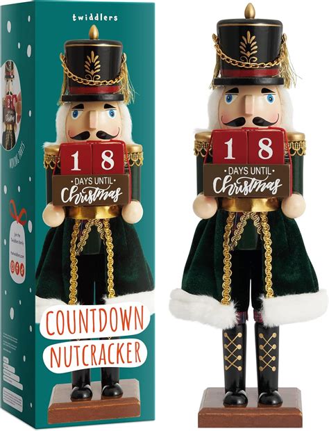 Amazon The Twiddlers Inch Wooden Nutcracker Christmas Decor