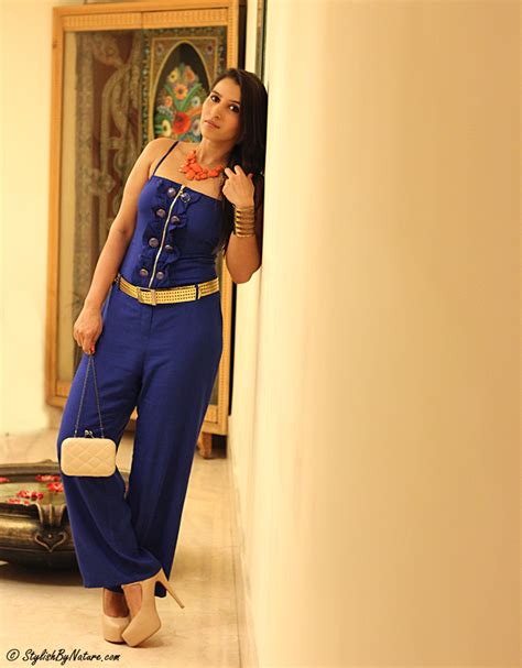 How To Wear Wide Leg Jumpsuits Stylish By Nature By Shalini Chopra India Fashion Style Blog