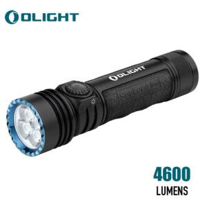 Olight Seeker 4 Pro Rechargeable Flashlight 4600 Lumens