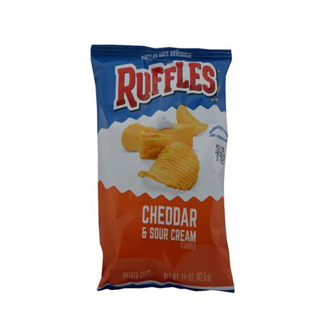 Ruffles Cheddar & Sour Cream - Maskas