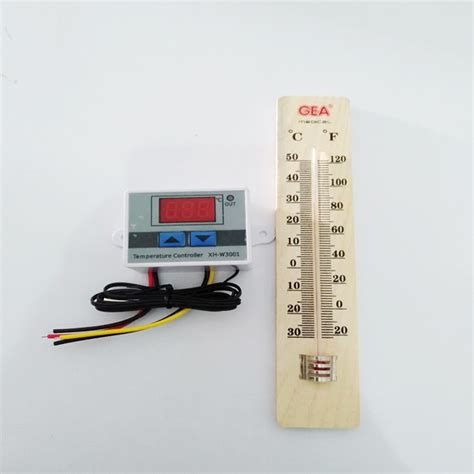 Jual Paket Termostat Digital Thermostat Digital Termometer Kayu