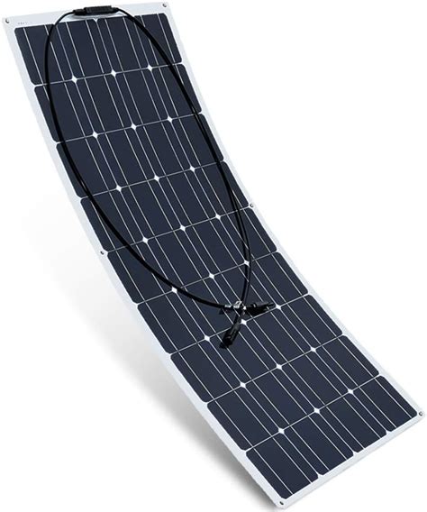 XINPUGUANG 100W Solar Panel Flexible 12V Monocrystalline System Kit