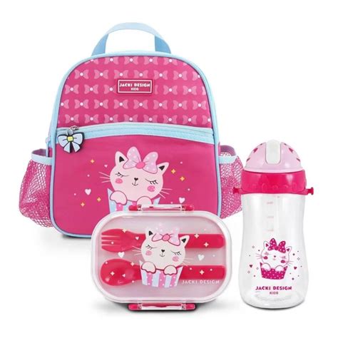 Mochila T Rmica Bolsa Lancheira Necessaire Infantil Crian A Kit Pote