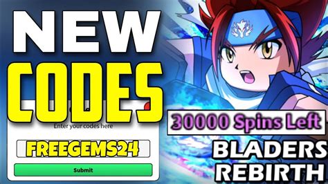 NEW ALL WORKING CODES FOR BLADERS REBIRTH IN 2024 ROBLOX BLADERS