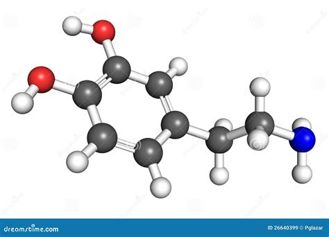 Mol Cula De La Dopamina Im Genes De Archivo Libres De Regal As Imagen
