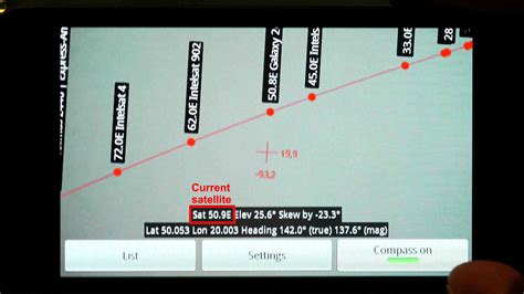 Video DishPointer Pro Android Satellite Dish Alignment - Xtronic