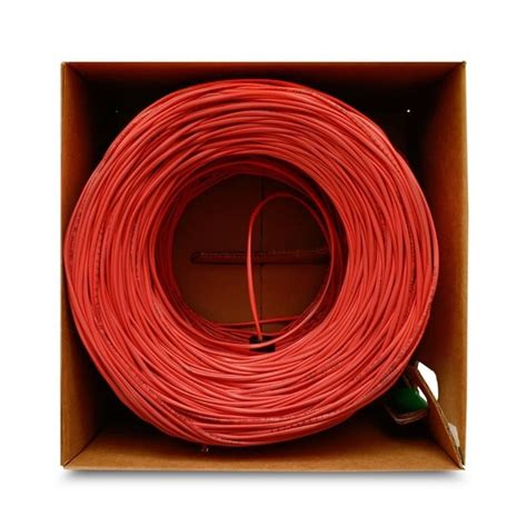 Cable Fplr X Awg S Lido Rojo Rollo De Mt Max Center