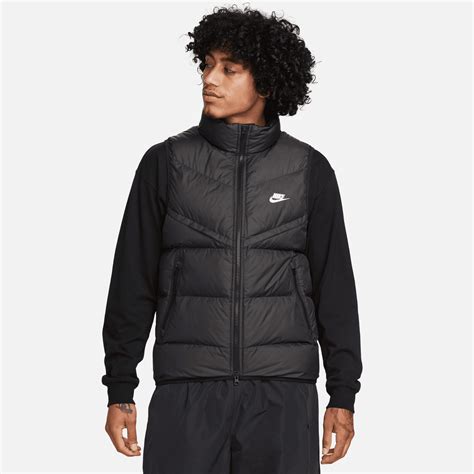 Nike Storm Fit Windrunner Erkek Siyah Yelek Erkek Ceket Mont