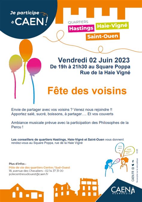 Ville De Caen On Twitter Vendredi Les Habitants Des Quartiers