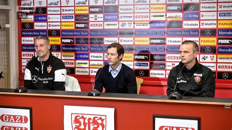 Spieltag Vfb Sgd Pressekonferenz Nach Dem Spiel Youtube