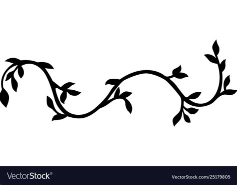 Decorative Vines Eps Royalty Free Vector Image