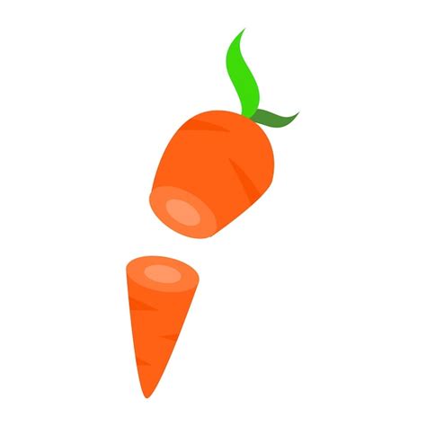 Premium Vector Carrot Fresh Vector Illustration Flat Design