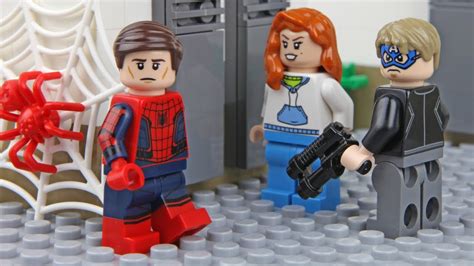 Lego Spider Man Bank Robbery Youtube