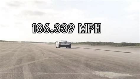 Watch The C Corvette Stingray Z Hit Mph At The Kennedy Space