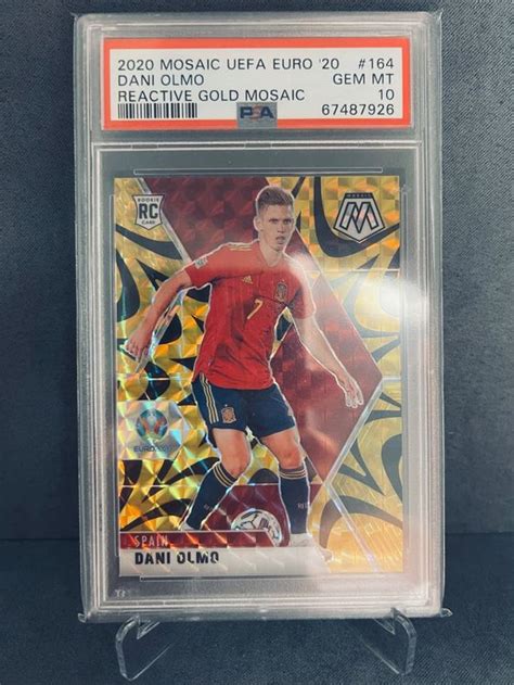 Panini Mosaic Uefa Euro Dani Olmo Reactive Gold Rookie Kaufen